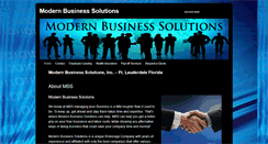 Desktop Screenshot of modernbusinesssolutions.net